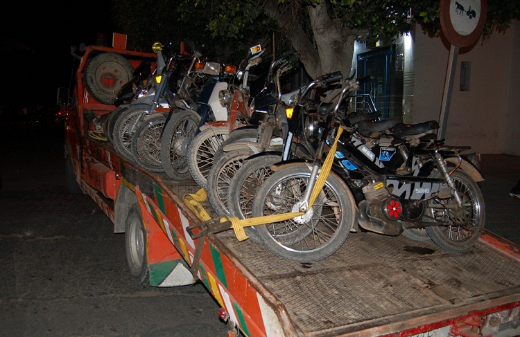 مصالح الأمن بالجديدة تحجز 1000 دراجة نارية في اقل من شهر خلال حملتها على الدراجات النارية