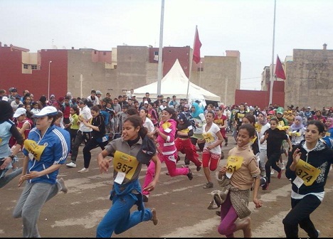 البئر الجديد : الدورة الثالثة من السباق على الطريق تحت شعار  الرياضة تواصل و تنمية 