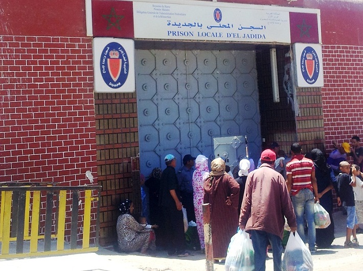 الجديدة: 254 شخصا رهن الاعتقال الاحتياطي في السجن المحلي سيدي موسى الذي يضم 1250 نزيلا