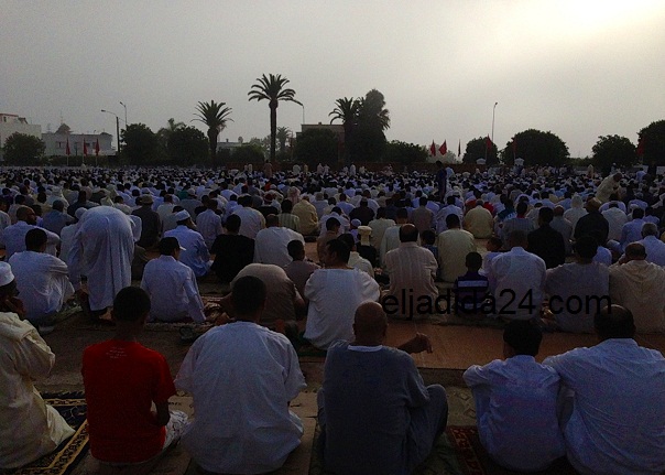 صلاة العيد بالجديدة: اعتذار لقرية النمل من قرية الجديدة - الجديدة 24