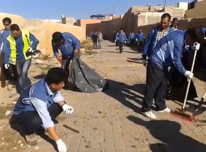 شركة سامسونغ الكورية تتحدث عن حملتها التطوعية للنظافة داخل الحي البرتغالي بالجديدة - الجديدة 24
