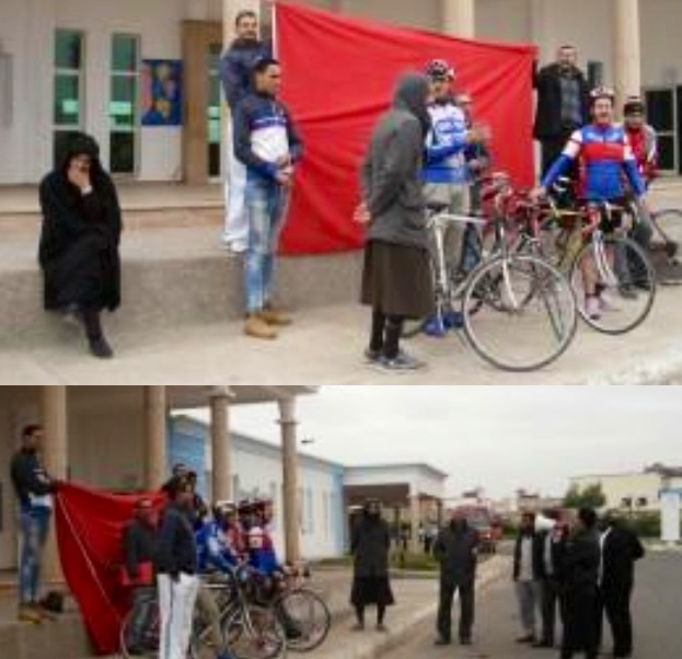 وقفة احتجاجية بالمستشفى المحلي تعري الوضع الصحي بمدينة آزمور