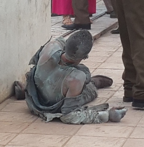 متقاض يضرم النار في نفسه على الطريقة البوعزيزية داخل قصر العدالة بالجديدة (+ فيديو صادم)