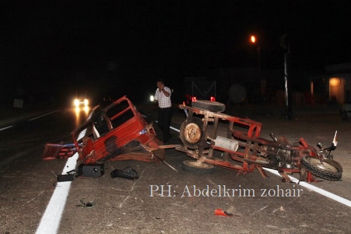 إصابة ثلاثة أشخاص من بينهم دركي في حادثة اصطدام دراجة تريبوتر وسيارة قرب الجديدة - الجديدة 24