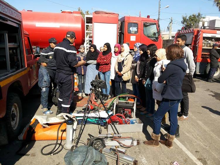 جمعية افاق بالجديدة تشارك الوقاية المدينة يومها العالمي