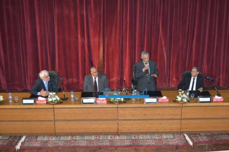 وزير التعليم العالي يترأس حفل تنصيب رئيس جامعة ابي شعيب الدكالي 