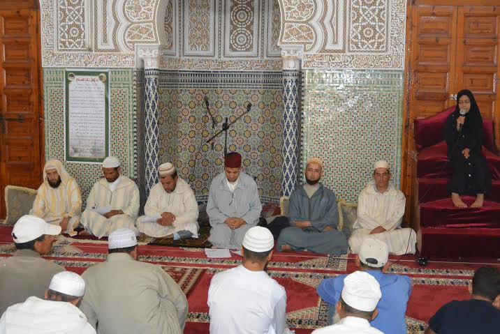 المجلس العلمي المحلي لسيدي بنور يجري مسابقة في حفظ و تجويد  القرءان الكريم  بالمسجد الحسني للزمامرة‎