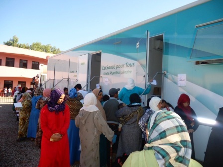 ثانوية مولاي عبدالله  تنجح في تنظيم قافلة طبية متعددة التخصصات بإقليم الجديدة