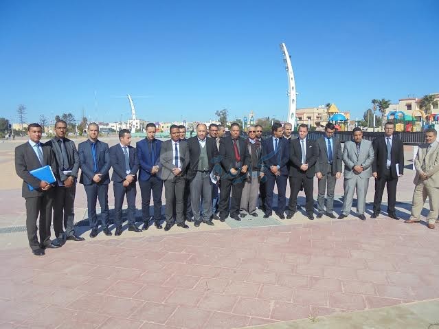 زيارة وفد من الطلبة المتدربين بالمعهد الملكي بالادارة الترابية (القياد) لمدينة الزمامرة‎