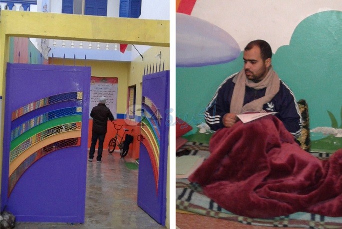 محمد الشملالي يضرب عن الطعام  بالوليدية بسبب إغلاق مؤسسة التعليمية 