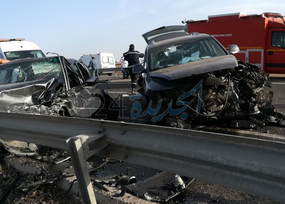 قتيل و6 جرحى في حادثة سير على الطريق السيار بين الجديدة - البيضاء‎