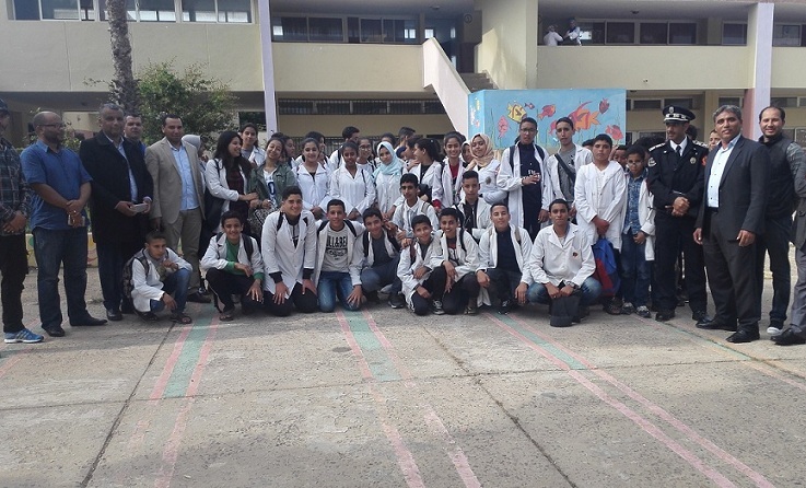 الأمن ينظم لقاء تحسيسيا حول محاربة المخدرات بمؤسسة عبد الرحمان الدكالي بالجديدة