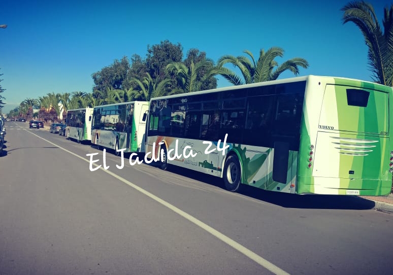 أسطول النقل الحضري بمدينة الجديدة يتعزز بحافلات جديدة صديقة للبيئة 
