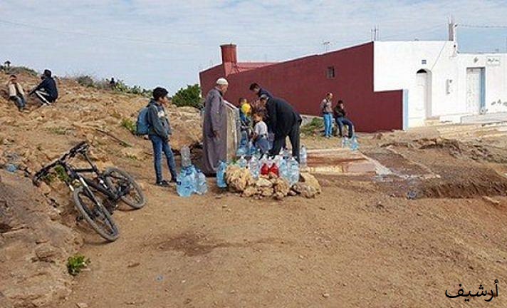 دواوير مغضوب عليها تعاني من قلة الماء الصالح للشرب بجماعة أولاد حمدان