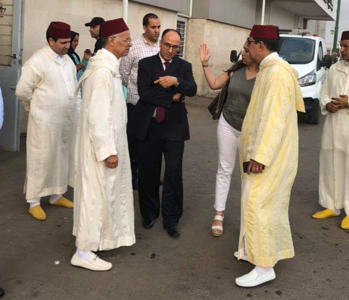 السلطات بالجديدة تخص مستشفى محمد الخامس الاقليمي بزيارة رسمية بحضور المديرة الجهوية للصحة