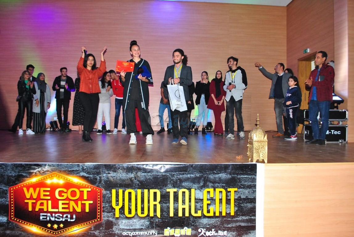 مسابقة أعرض موهبتك WE GOT TALENT  لطلبة ENSAJ