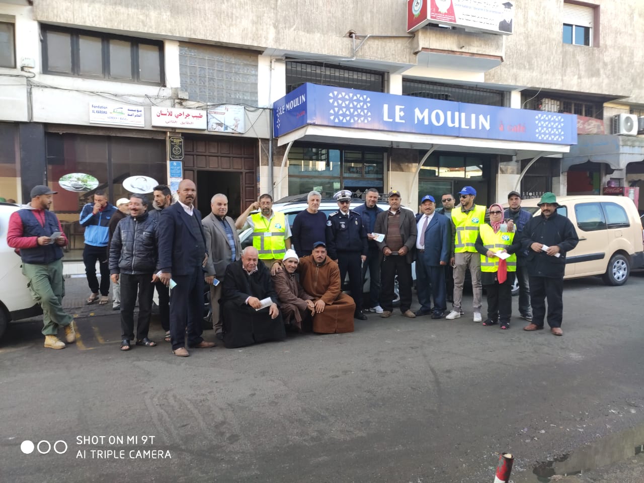 جمعية مدربي ومهنيي تعليم السياقة تنظم بالمحطة الطرقية بالجديدة حملة تحسيسية بمخاطر الطريق 