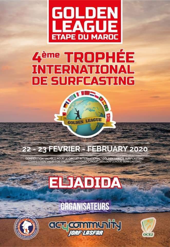 انطلاق المنافسات النهائية لجائزة العصبة الذهبية للصيد الشاطئي الرياضي بإقليم الجديدة 