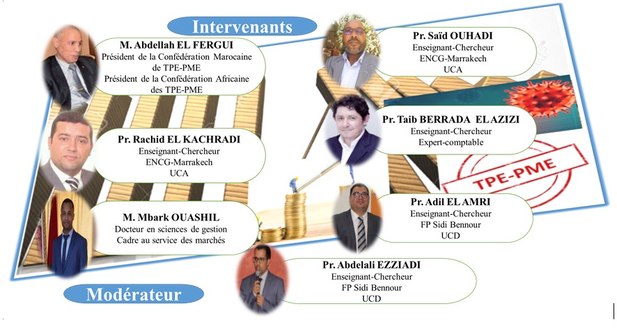 الكلية متعددة التخصصات بسيدي بنور تنظم ندوة حول الاستثمار والانتعاش الاقتصادي للمقاولات الصغرى والمتوسطة 