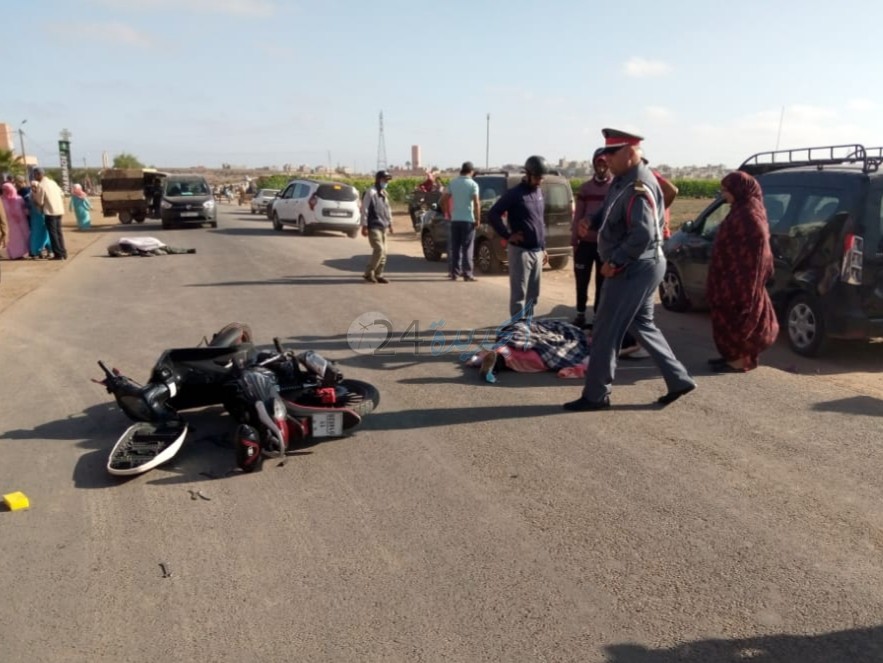 دراجة نارية تتسبب في حادثة مميتة قرب مدينة البئر الجديد 