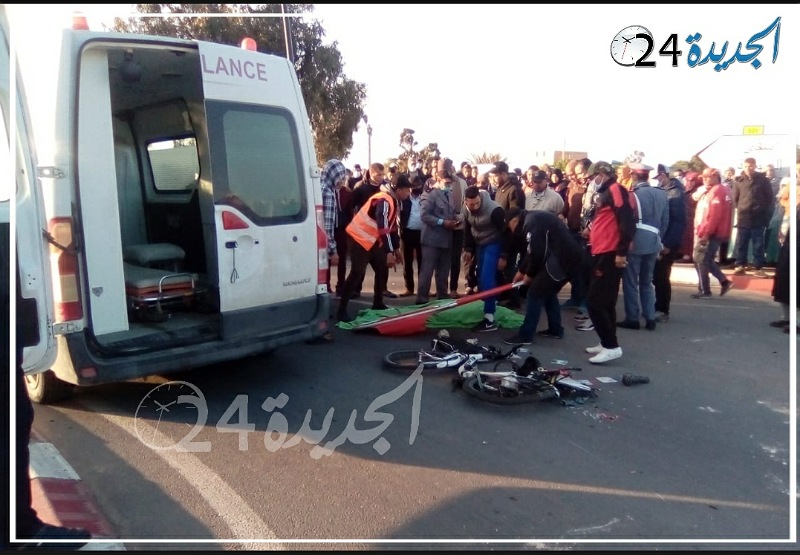 الواليدية: شاحنة مقطورة تدهس متقاعد في الجمارك وترديه قتيلا - الجديدة 24