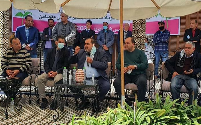 ادريس لشكر يزور مدينة الجديدة ويجتمع بمناضلي حزبه استعدادا للاستحقاقات الانتخابية المقبلة 