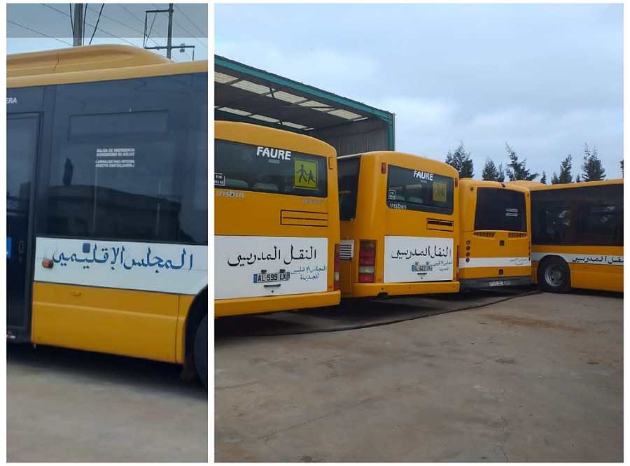 المجلس الاقليمي يعزز أسطول النقل المدرسي بإقليم الجديدة ب54 حافلة جديدة 
