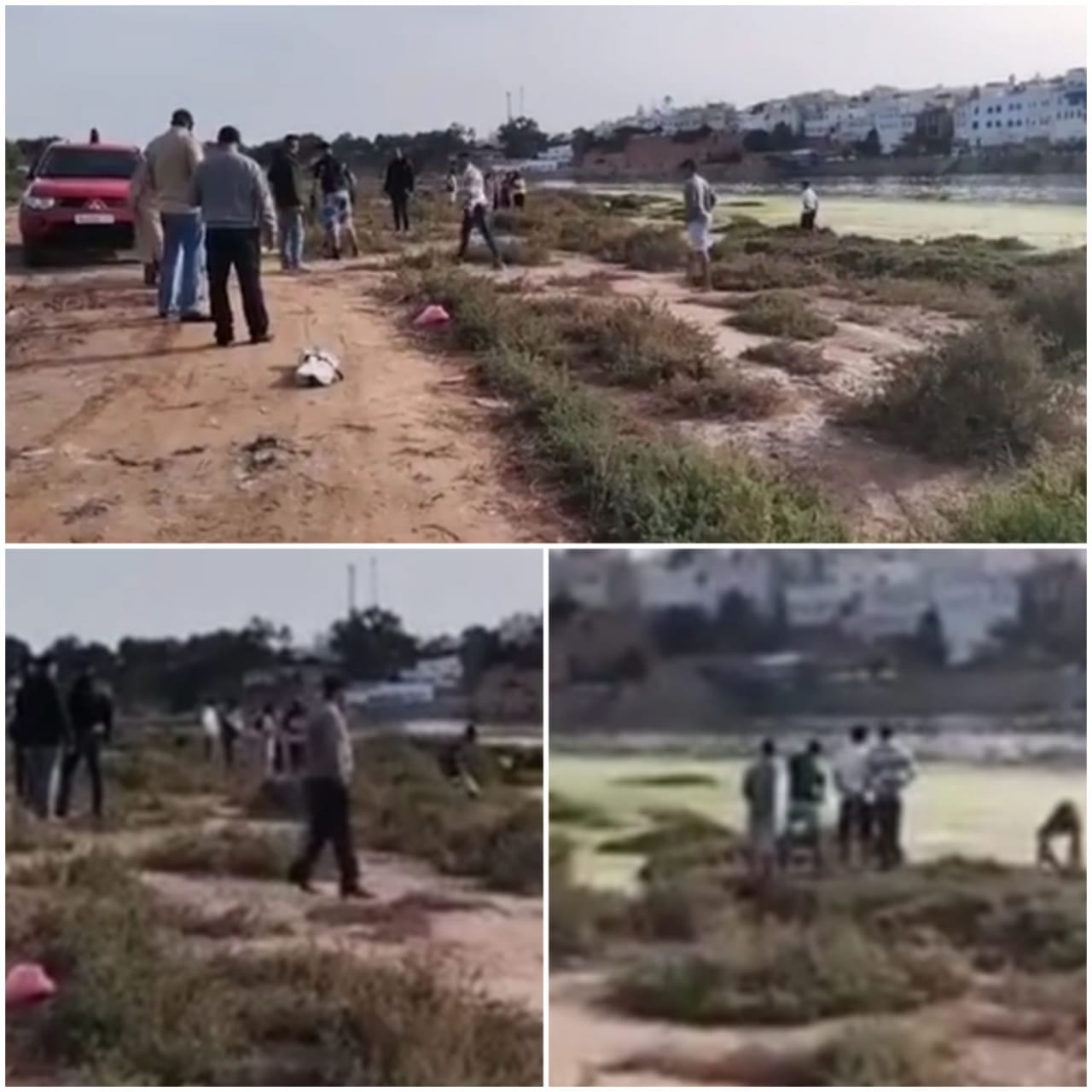انتشال جثة شاب مجهول الهوية من نهر أم الربيع قرب مدينة آزمور