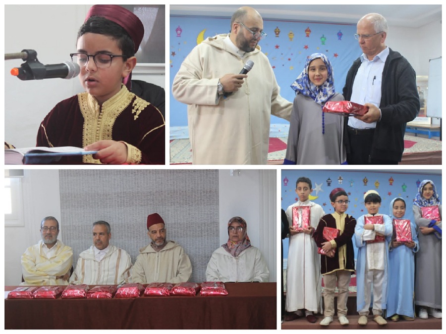 المجلس العلمي المحلي يؤطر مسابقة في تجويد القرآن الكريم بمؤسسة الزيتونة بالجديدة 