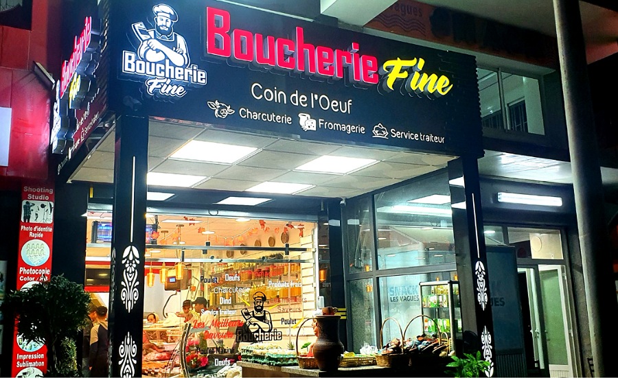 بالصور.. افتتاح جزارة عصرية لبيع مختلف أنواع اللحوم باقامة المحيط بالجديدة 