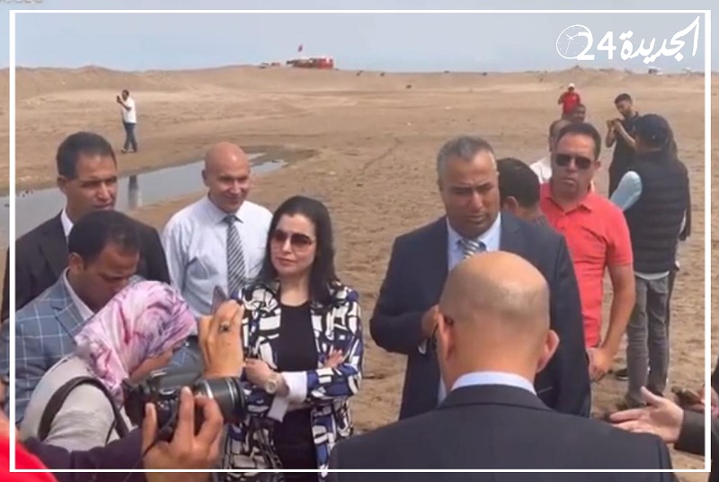 لجنة برلمانية تحل بمصب أم الربيع للتحقيق في أسباب انسداد الوادي  - الجديدة 24