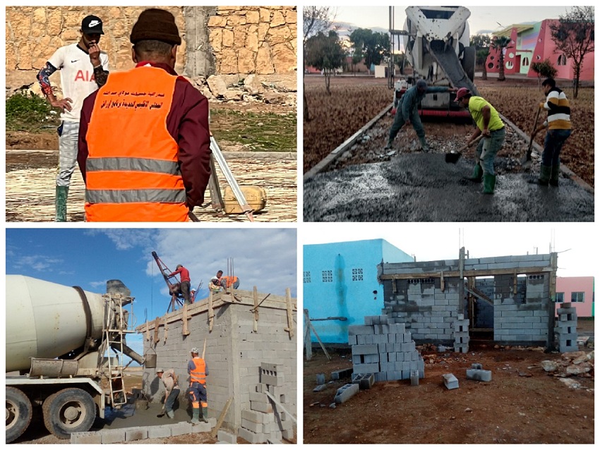 فيدرالية جمعيات مولاي عبد الله تخلق الحدث في برنامج أوراش بالمؤسسات التعليمية