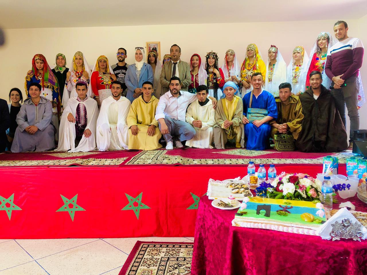 ثانوية ابن البناء المراكشي بمديرية الجديدة تحتفي بالتراث الأمازيغي 