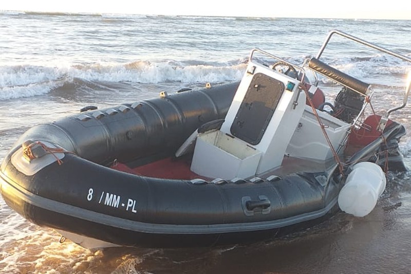 إيقاف شاحنة وحجز زورق مطاطي واعتقال 3  أشخاص في احباط محاولة للهجرة السرية بإقليم الجديدة 
