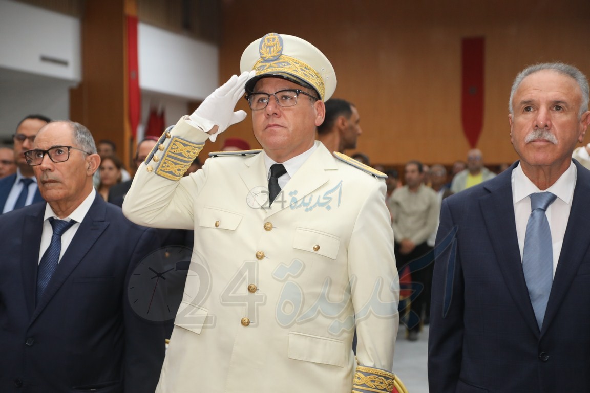 بالصور ...عامل إقليم الجديدة يترأس مراسيم حفل الإنصات للخطاب الملكي السامي بمناسبة عيد العرش المجيد