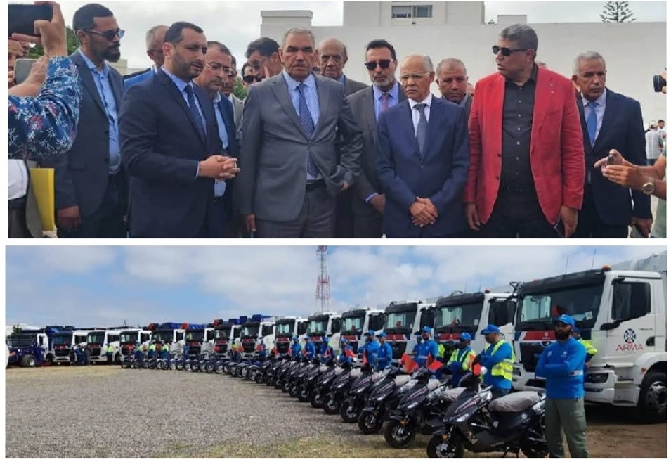 تفائل كبير بمدينة الجديدة بعد تقديم الأسطول الجديد لشركة النظافة للسنوات السبع القادمة 