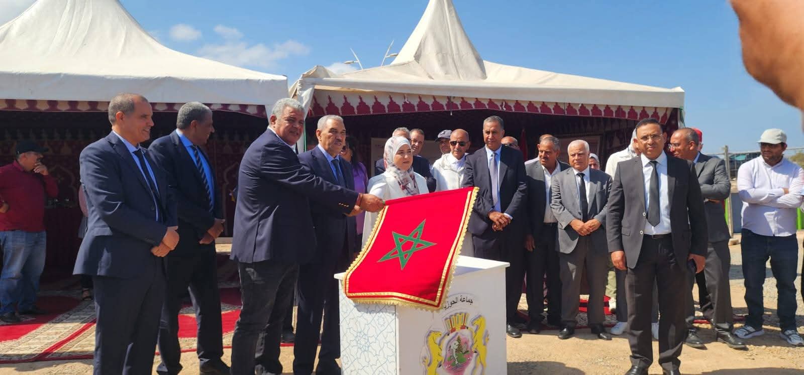 عامل الجديدة يدشن مجموعة من المشاريع التنموية والاجتماعية باقليم الجديدة 