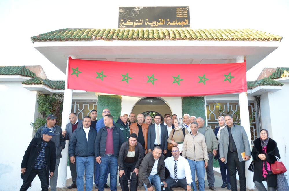 عامل إقليم الجديدة يعقد لقاءً تواصلياً مع مجلس جماعة إشتوكة