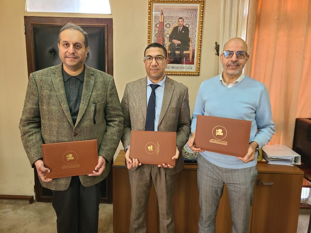 توقيع اتفاقية شراكة بين كلية الاداب بالجديدة ومؤسسة شعيب الصديقي الدكالي ومختبر المغرب و البلدان المتوسطية للنهوض بتاريخ دكالة 