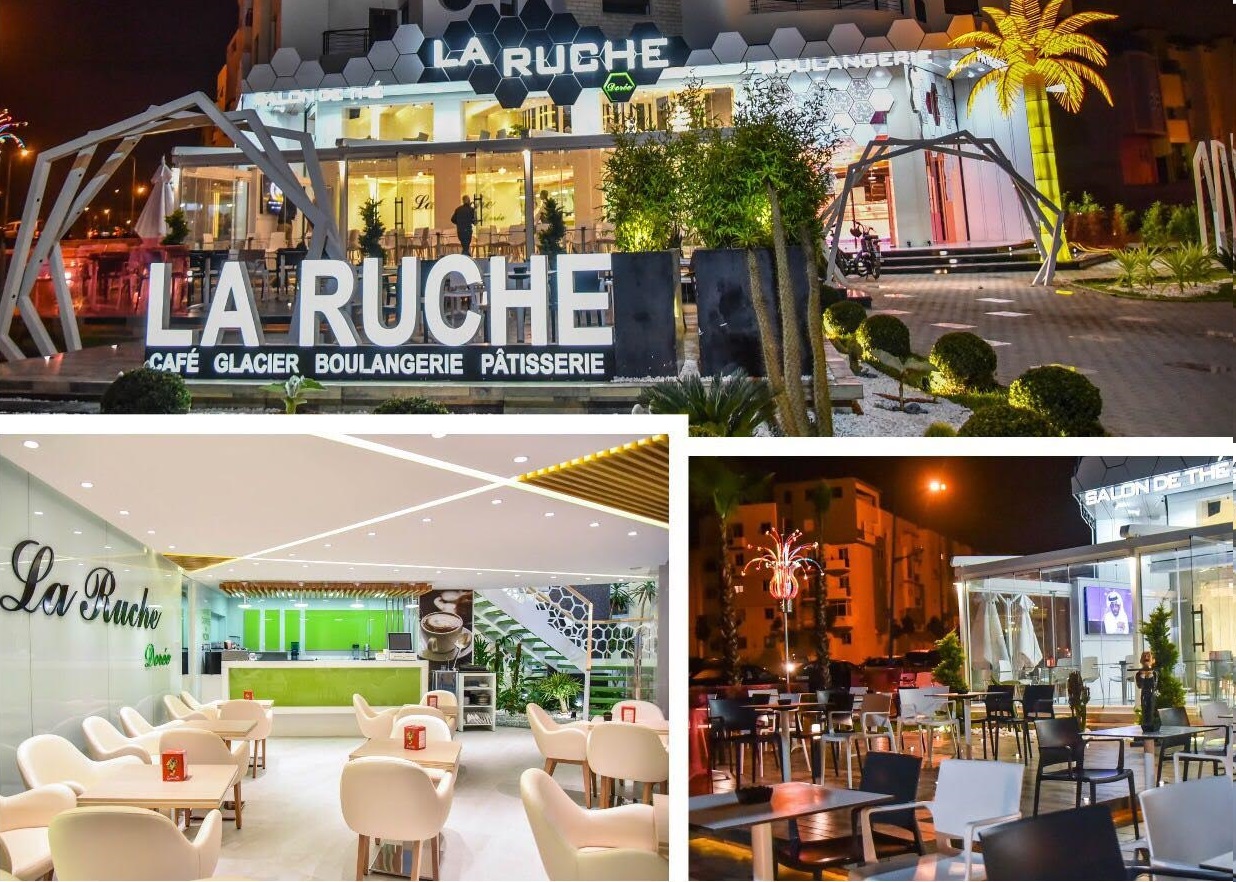 بالصور.. افتتاح مقهي ومخبزة ''La Ruche Doreé'' بمواصفات عالية الجودة بالجديدة